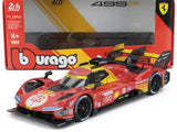 Machetă BBurago Ferrari 499P #50 Winner Le Mans 2024