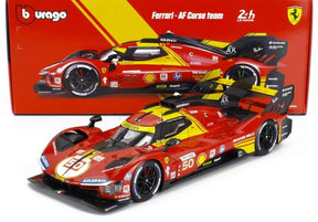 Machetă BBurago Ferrari 499P NR. 50 Winner Le Mans 2024