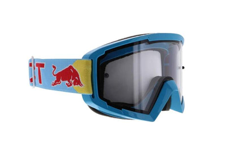 Ochelari de motocros Red Bull Spect WHIP albastru neon cu lentile transparente