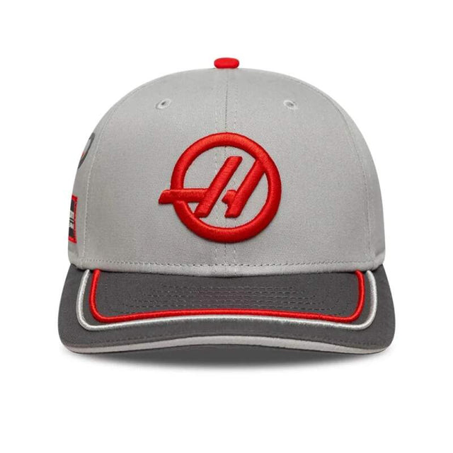 Șapcă de echipă Haas F1 MoneyGram gri închis