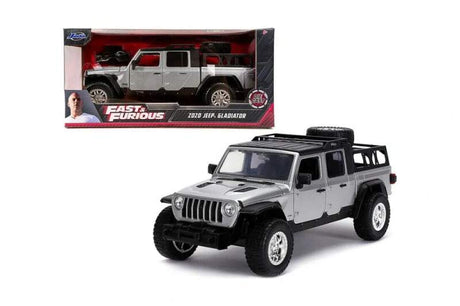 Machetă Furios și iute JEEP Gladiator 2020 1:24 gri