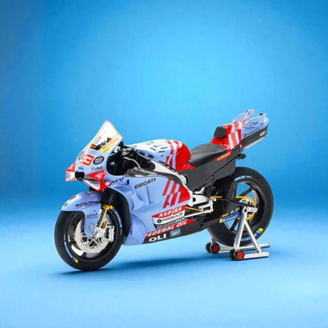 Machetă NZG MotoGP - Ducati GP23 Marc Marquez