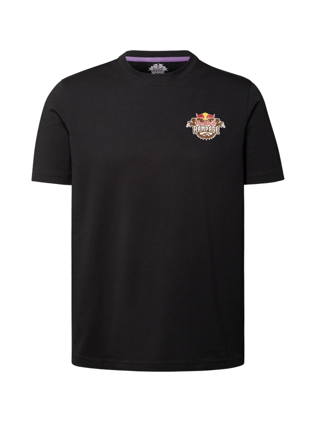 Tricou casual Red Bull Rampage HEAT, negru