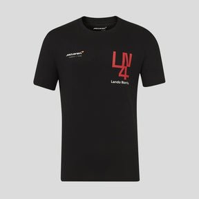 Tricou McLaren F1 Lando Norris LN4 – negru