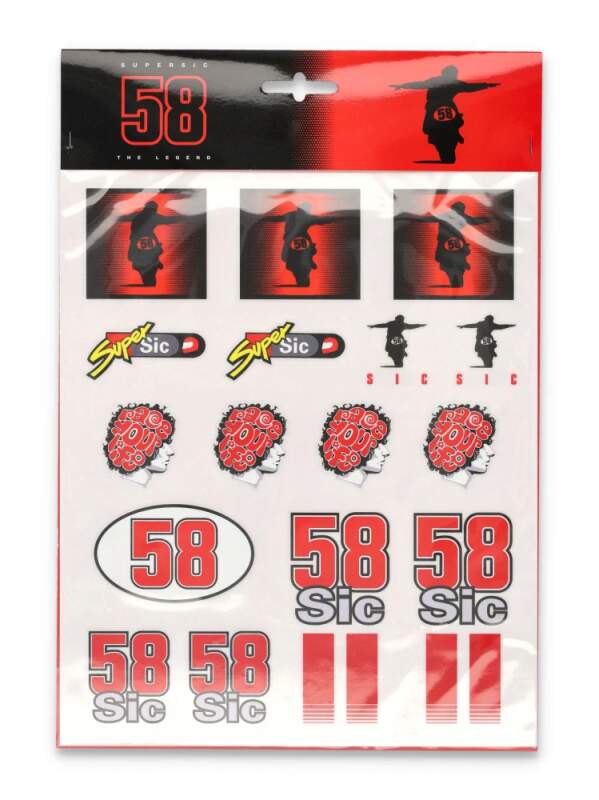 Set mare de autocolante Marco Simoncelli