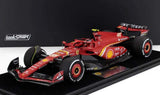 Machetă LookSmart Scuderia Ferrari SF-24 C. Sainz Australia GP 2024 1:18 Winner