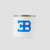 White Bugatti mug with logo
