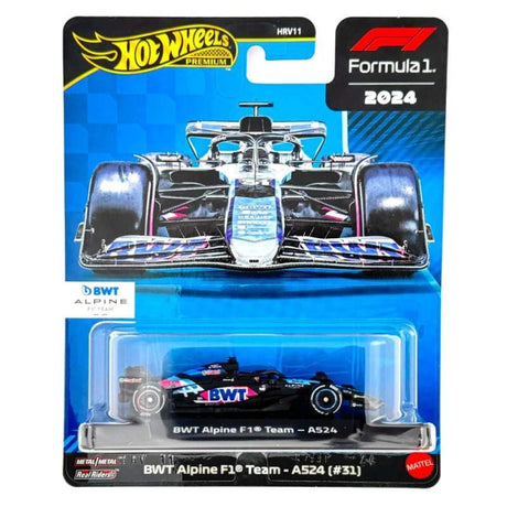 Machetă Hot Wheels F1 Premium - Esteban Ocon Alpine F1