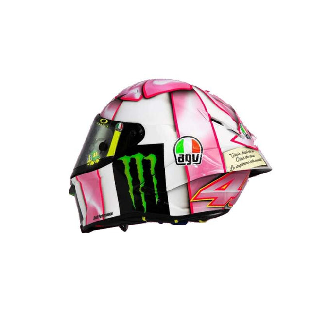 Machetă cască MotoGP Valentino Rossi Misano 2021