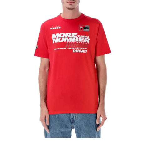 Tricou de echipă Marc Marquez - Ducati Corse - tricou de campion #1