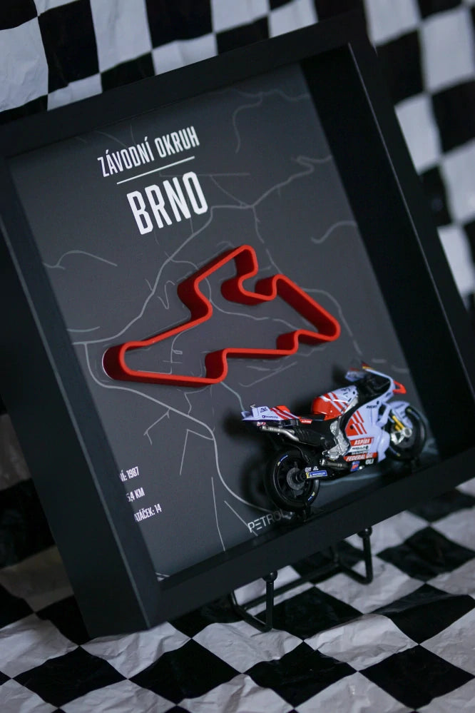 Tablou 3D Petrol Art – Marc Marquez, Brno