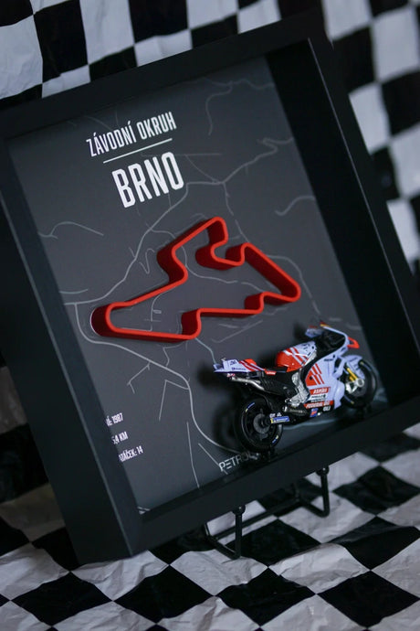 Tablou 3D Petrol Art – Marc Marquez, Brno
