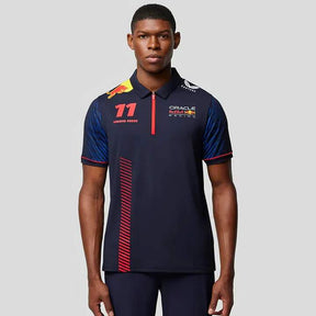 Tricou polo de echipă Red Bull Racing F1 Sergio Perez