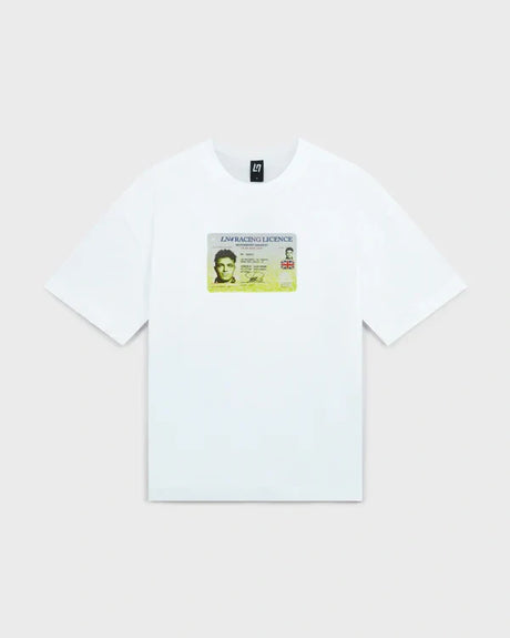 Tricou Lando Norris LN4 LICENSE – alb