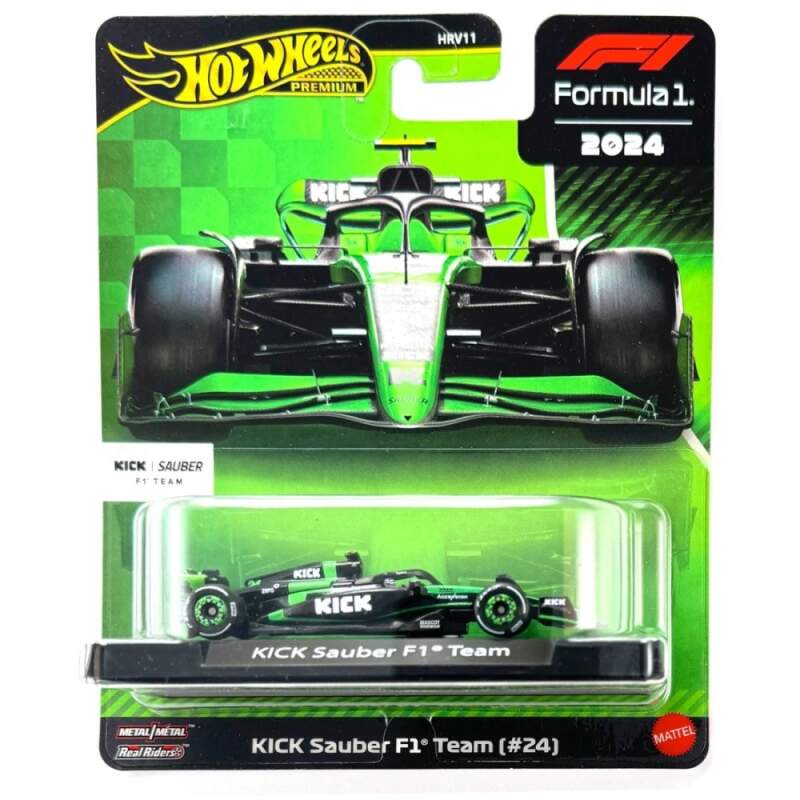 Machetă Hot Wheels F1 Premium - Zhōu Guànyǔ KICK Sauber F1
