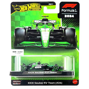Machetă Hot Wheels F1 Premium - Zhōu Guànyǔ KICK Sauber F1