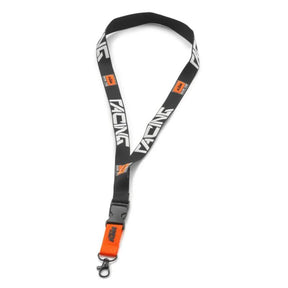 Breloc cu carabinieră KTM Racing negru cu logo