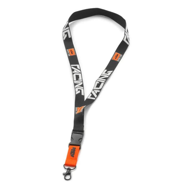 Breloc cu carabinieră KTM Racing negru cu logo