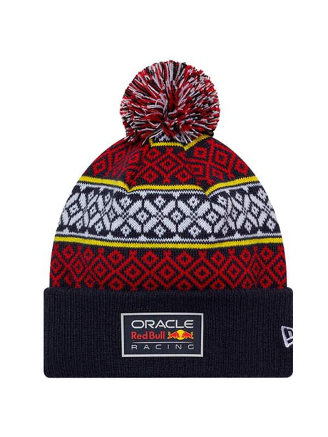 Căciulă de iarnă Red Bull Racing F1 cu pompon - Winter edition
