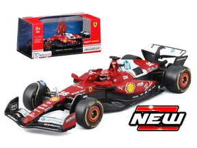 Machetă Scuderia Ferrari SF-25 BBurago #16 Charles Leclerc 2025 1:43 Signature