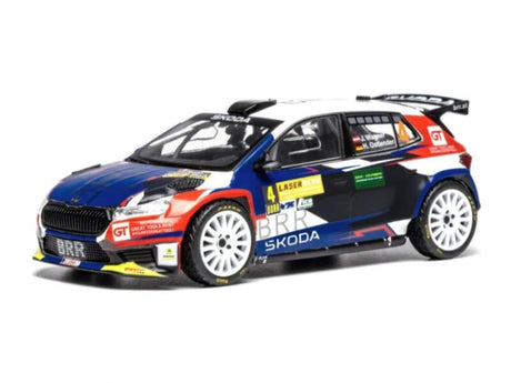 IXO model Škoda Fabia Rally2 - Lavanttal Rally 2024 #4 Wagner - Ostlender