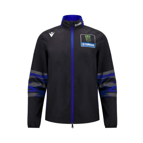 Geacă de vânt cu glugă Yamaha Racing MotoGP neagră