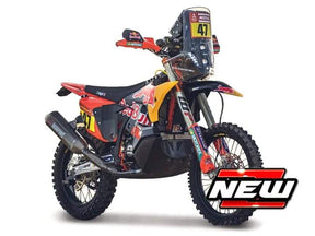 Machetă motocicletă Red Bull KTM 450 Rally Dakar 2024 Kevin Benavides nr.47