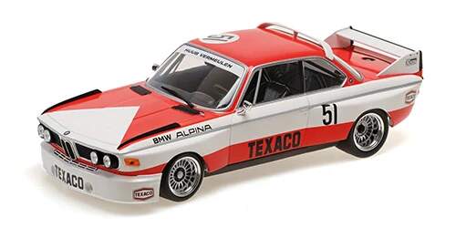 Machetă Minichamps BMW 3.0 CSL Zandvoort 1974 1:18 - H. Vermeulen