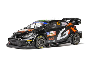Machetă Ixo Toyota GR Yaris Rally1 Hybrid #33 Evans 1:18 – Rally Japan 2024