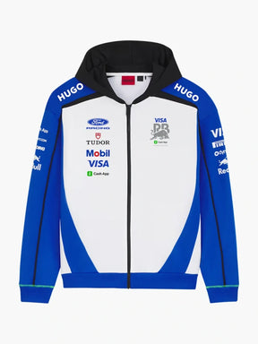 Visa Cash App Racing Bulls Team Zip Hoodie with Sponsor Logos – Team Edition