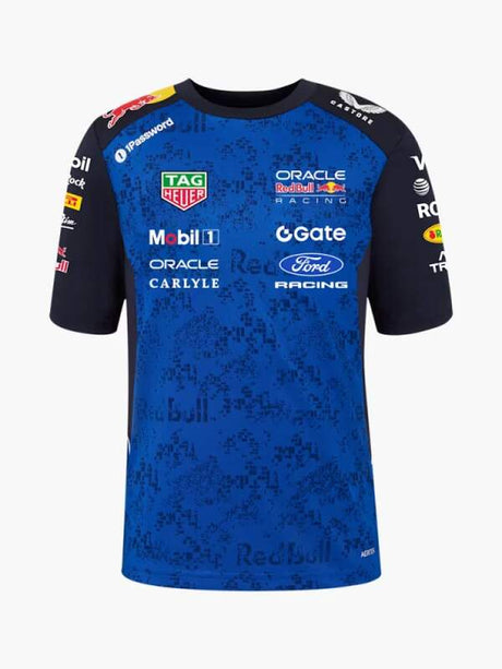 Tricou pentru copii Oracle Red Bull Racing cu logo-urile sponsorilor - ediție de echipă
