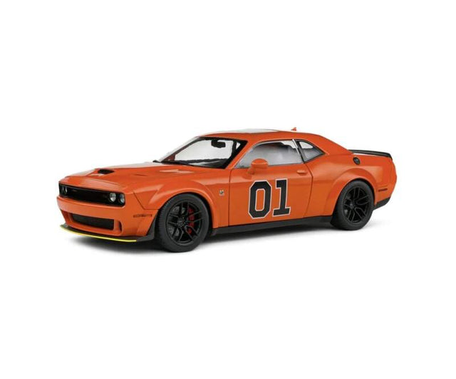 Machetă Solido Dodge Challenger R/T Scat Pack Widebody #01 Hazzard Tribute 2023