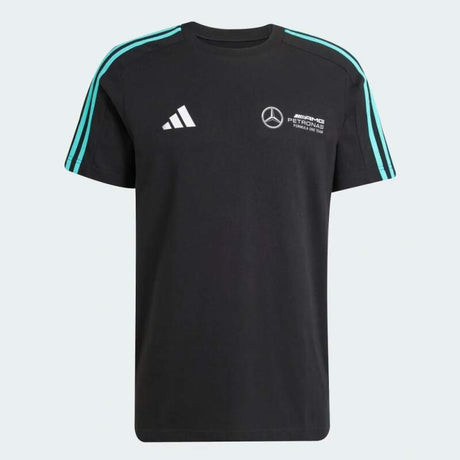 Adidas T-shirt - Mercedes AMG Petronas F1 DNA, black - casual edition
