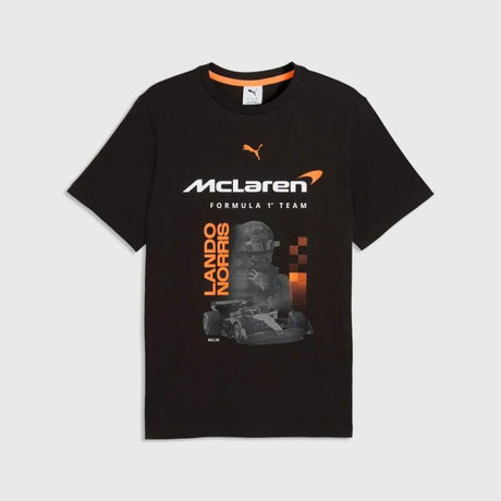 Tricou Lando Norris - McLaren F1 negru - ediție pentru fani