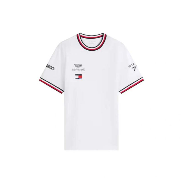 Tricou Valtteri Bottas Cadillac F1 x Tommy Hilfiger - ediție de echipă