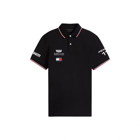 Tricou polo Sergio Perez Cadillac F1 x Tommy Hilfiger – ediția de echipă