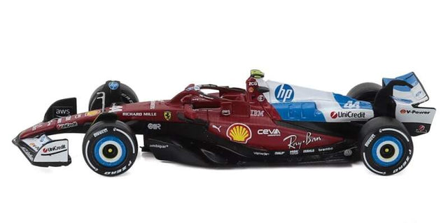 Model Scuderia Ferrari SF-25 BBurago #44 Lewis Hamilton Miami GP 2025