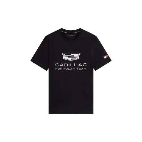 Tricou negru Cadillac F1 x Tommy Hilfiger - ediție casual