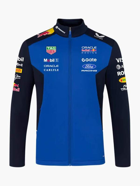 Geacă softshell Oracle Red Bull Racing cu logo-urile sponsorilor - ediție de echipă