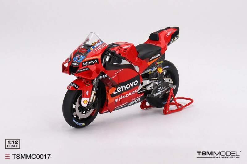 Model TSM MotoGP - Ducati Desmosedici Jack Miller GP22 #43 2022