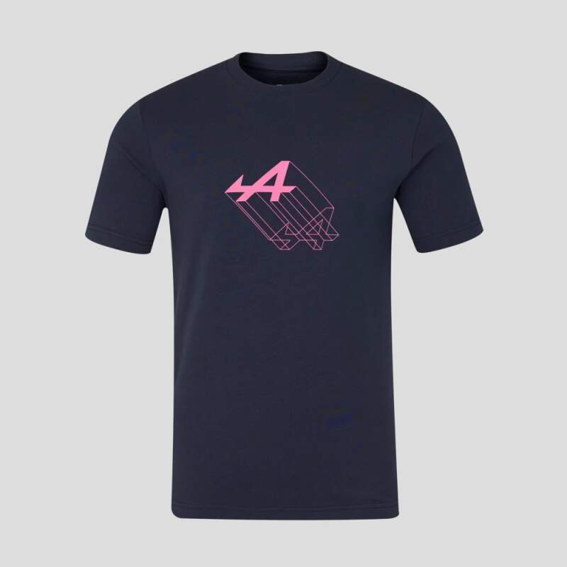 Tricou BWT Alpine F1 - ediția GRAPHIC bleumarin