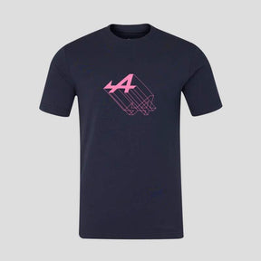 Tricou BWT Alpine F1 - ediția GRAPHIC bleumarin