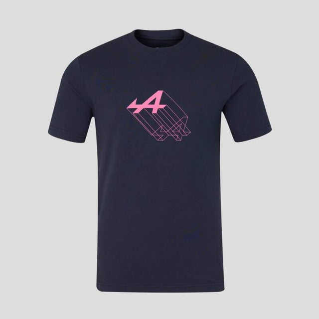 Tricou BWT Alpine F1 - ediția GRAPHIC bleumarin
