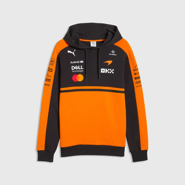 Hanorac de echipă McLaren F1 x Puma cu logo-urile sponsorilor – ediție de echipă