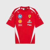 Tricou Scuderia Ferrari F1 cu logo-urile sponsorilor x Puma - ediția DRIVERS
