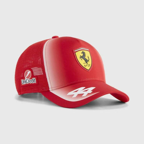 Șapcă cu plasă Lewis Hamilton Scuderia Ferrari F1 x Puma - ediție de echipă