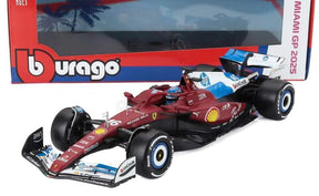Machetă Scuderia Ferrari SF-25 BBurago #16 Charles Leclerc Miami GP