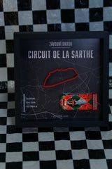 Ramă 3D PETROL ART Le Mans cu machetă Mazda 787B Johnny Herbert 1:43