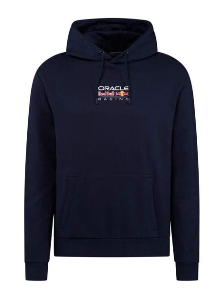 Hanorac cu glugă Oracle Red Bull Racing ediția RACING bleumarin cu logo