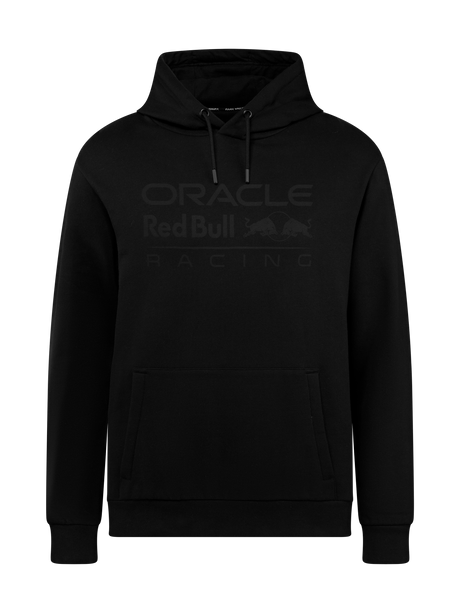 Hanorac cu glugă Oracle Red Bull Racing ediția TONAL negru cu logo